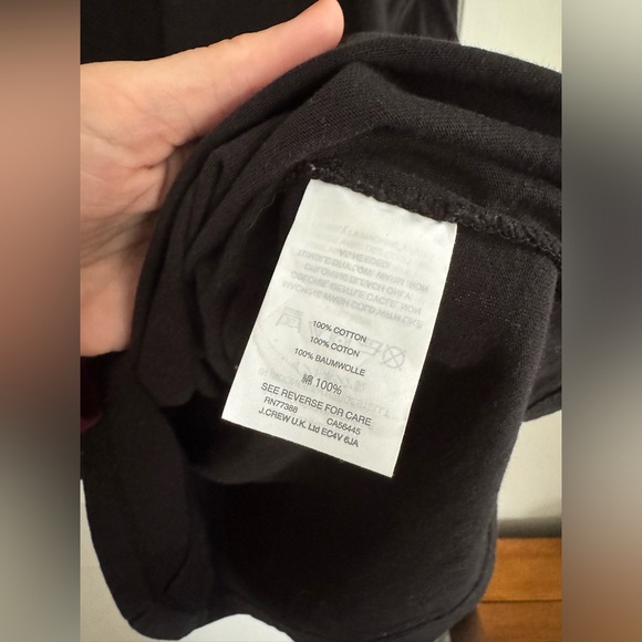 EUC Madewell black t-shirt dress / medium / cotton - Picture 3 of 5